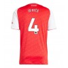 Arsenal Ben White #4 Hjemmedrakt 2025-26 Kortermet